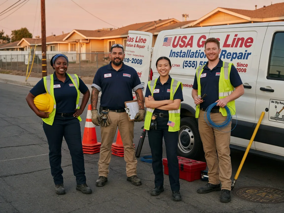 Gas Line Installation company in Roosevelt, TX